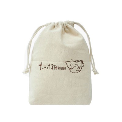 Custom made luxury cotton drawstring dust bags for handbag